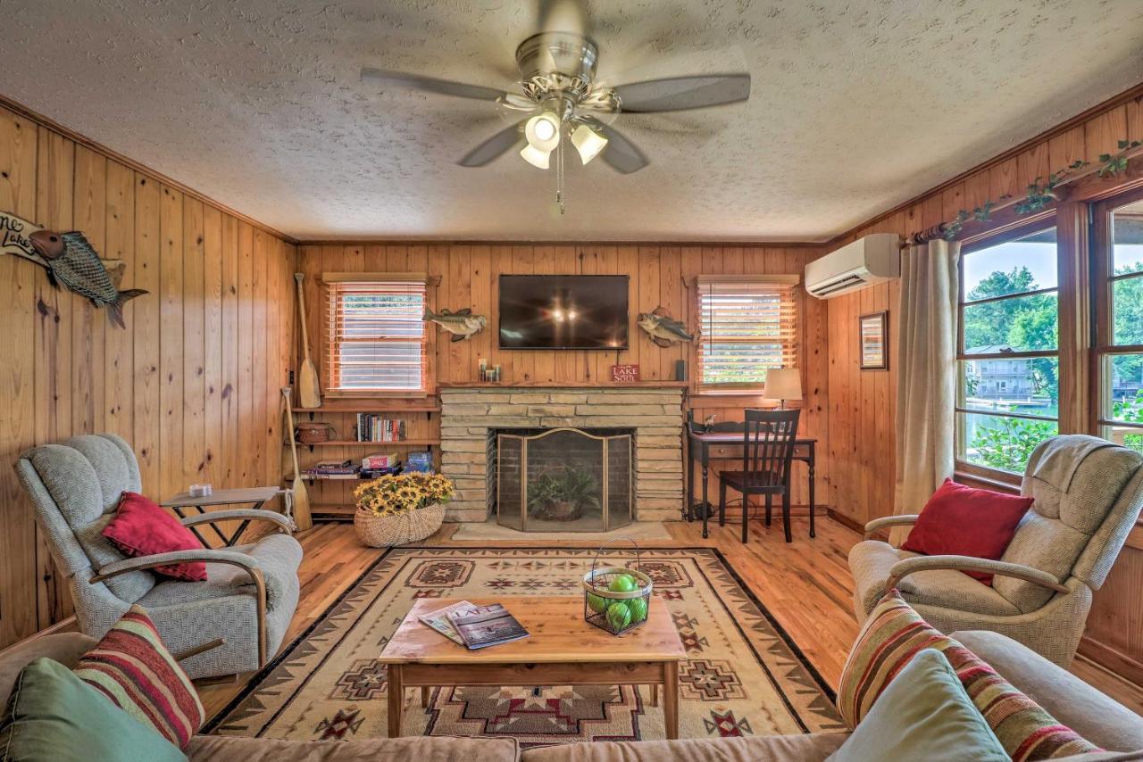 Waterfront Lake Martin Home With Grill And Beach! Eclectic Exterior foto