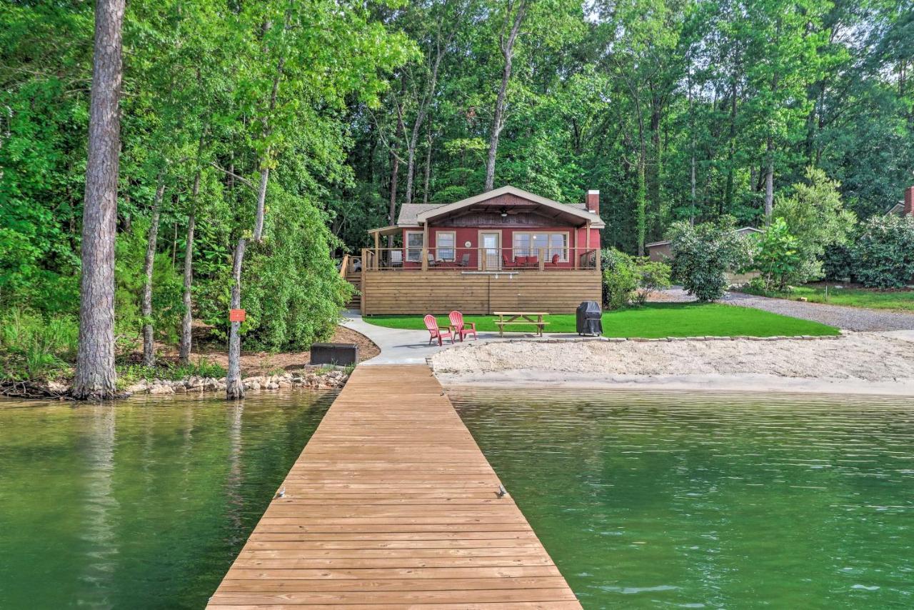Waterfront Lake Martin Home With Grill And Beach! Eclectic Exterior foto