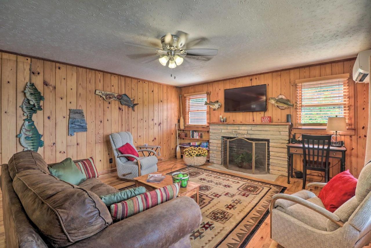 Waterfront Lake Martin Home With Grill And Beach! Eclectic Exterior foto